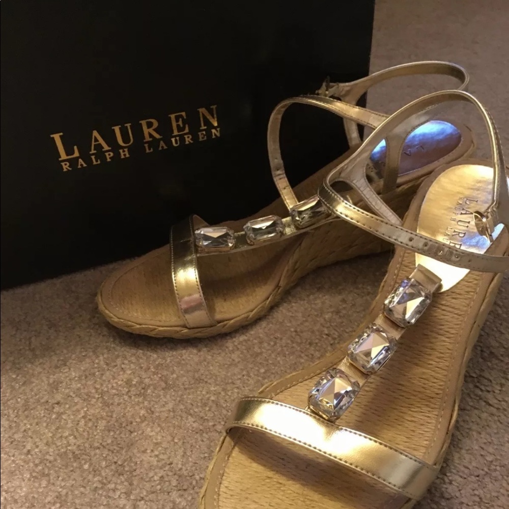 Ralph Lauren Wedge Sandals